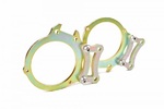 Rear second caliper bracket (adapter) (not BMW E46 M3, rear calipers BMW E39)