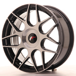 Japan Racing JR18 20X8.5 ET20-40 PCD Mach Black