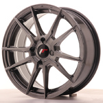 Japan Racing JR21 22X9 ET30-45 PCD Hiper Black