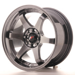 Japan Racing JR3 15X8 ET25 4X100/108 Hiper Black