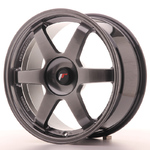 Japan Racing JR3 18X9.5 ET22-38 Custom PCD Hiper Black