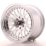 Japan Racing JR10 15X9 ET20 4x100/108 Mach Silver