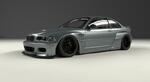 Комплект расширения Pandem style на BMW E46 Coupe
