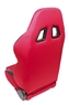 TA-Technix sport seat - red, adjustable