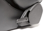 TA-Technix sport seat - black, pvc-leather, adjustable