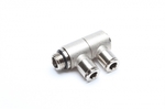 TA-Technix double angle plug fitting 2 x 6mm with 1/4" AG