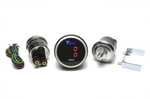 TA-Technix digital double pressure display, red