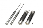 TA-Technix air suspension kit (hardness adjustable) rear axle Audi A3 / TT / Seat Leon / Toledo II / Skoda Octavia / VW Golf IV / Bora / New Beetle