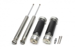 TA-Technix air suspension kit (hardness adjustable) rear axle Audi A1 / A2 / Seat Ibiza IV+V / Skoda Fabia / VW Polo 9N+6R / Fox